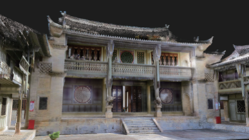 Colored Point Clouds of Ancient Buildings