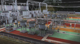 Substation point cloud