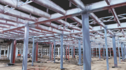 Point Clouds of Structural Steelwork